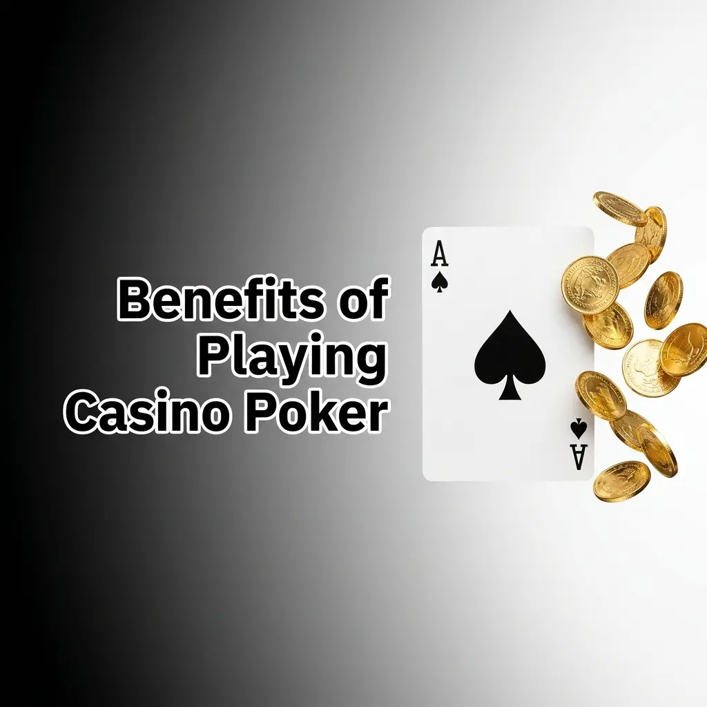 Casiny Poker table with cards and chips