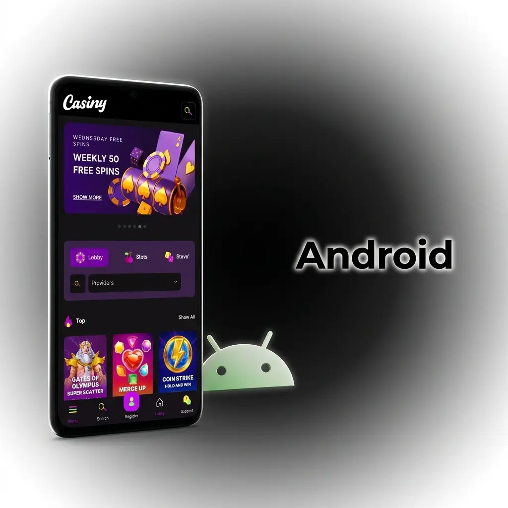 Casiny Android app installation