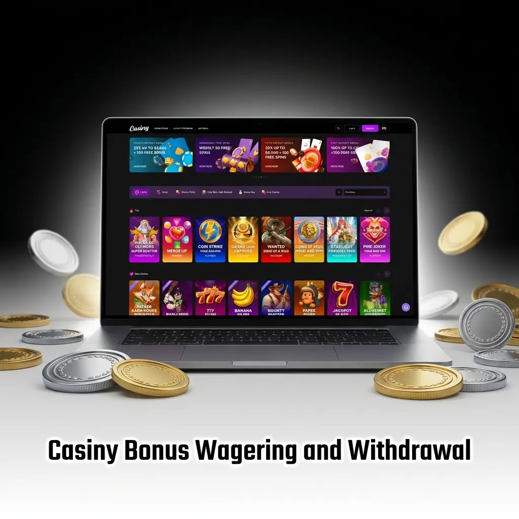 Casiny bonus wagering and withdrawal requirements