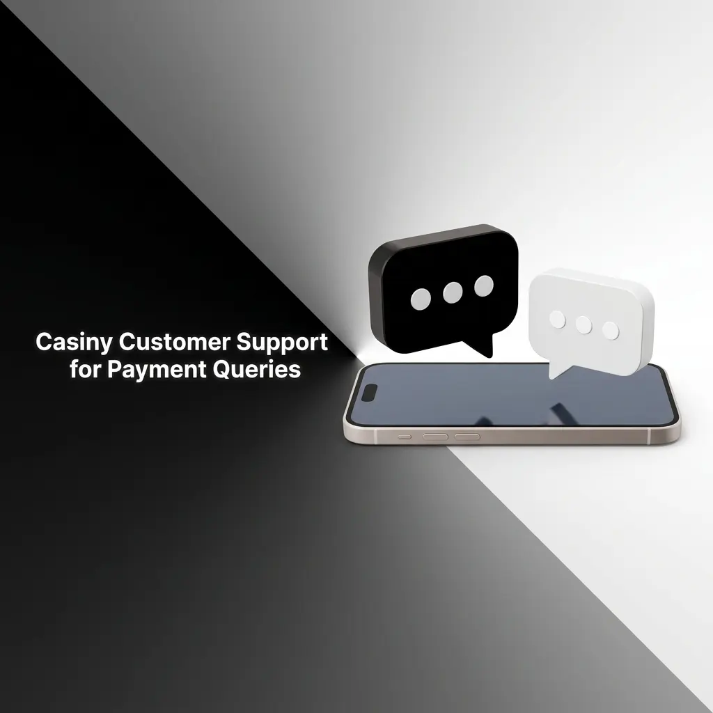 Casiny customer support channels for payment queries