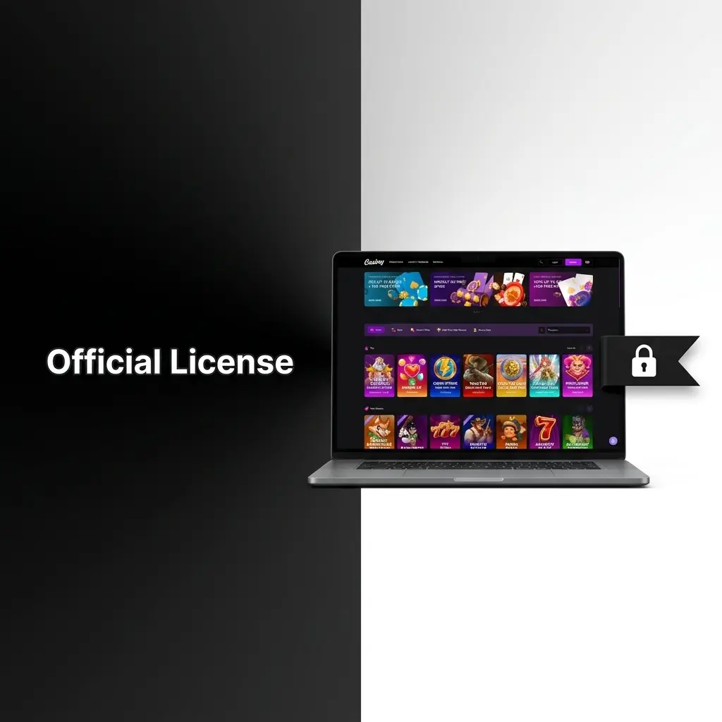Curaçao Gaming License certificate for Casiny