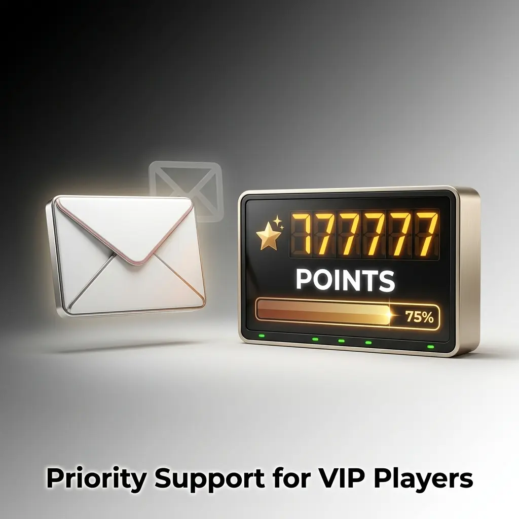 VIP player receiving priority support from a personal account manager