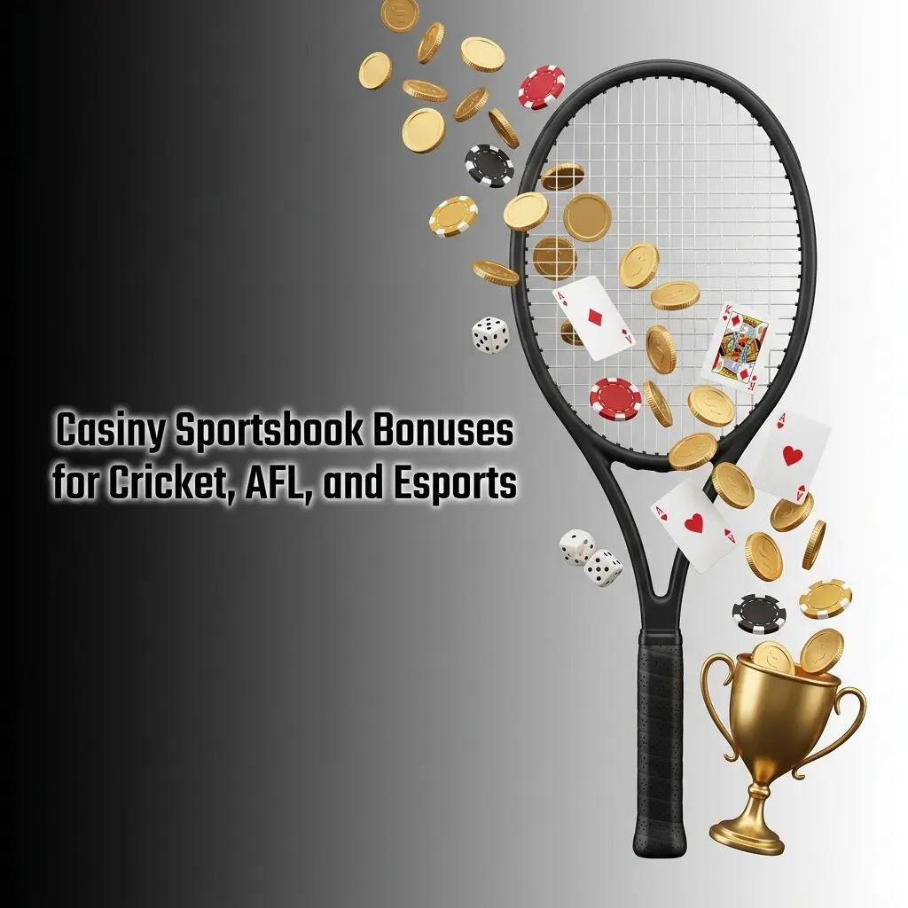 Casiny sportsbook bonuses for cricket, AFL, and esports