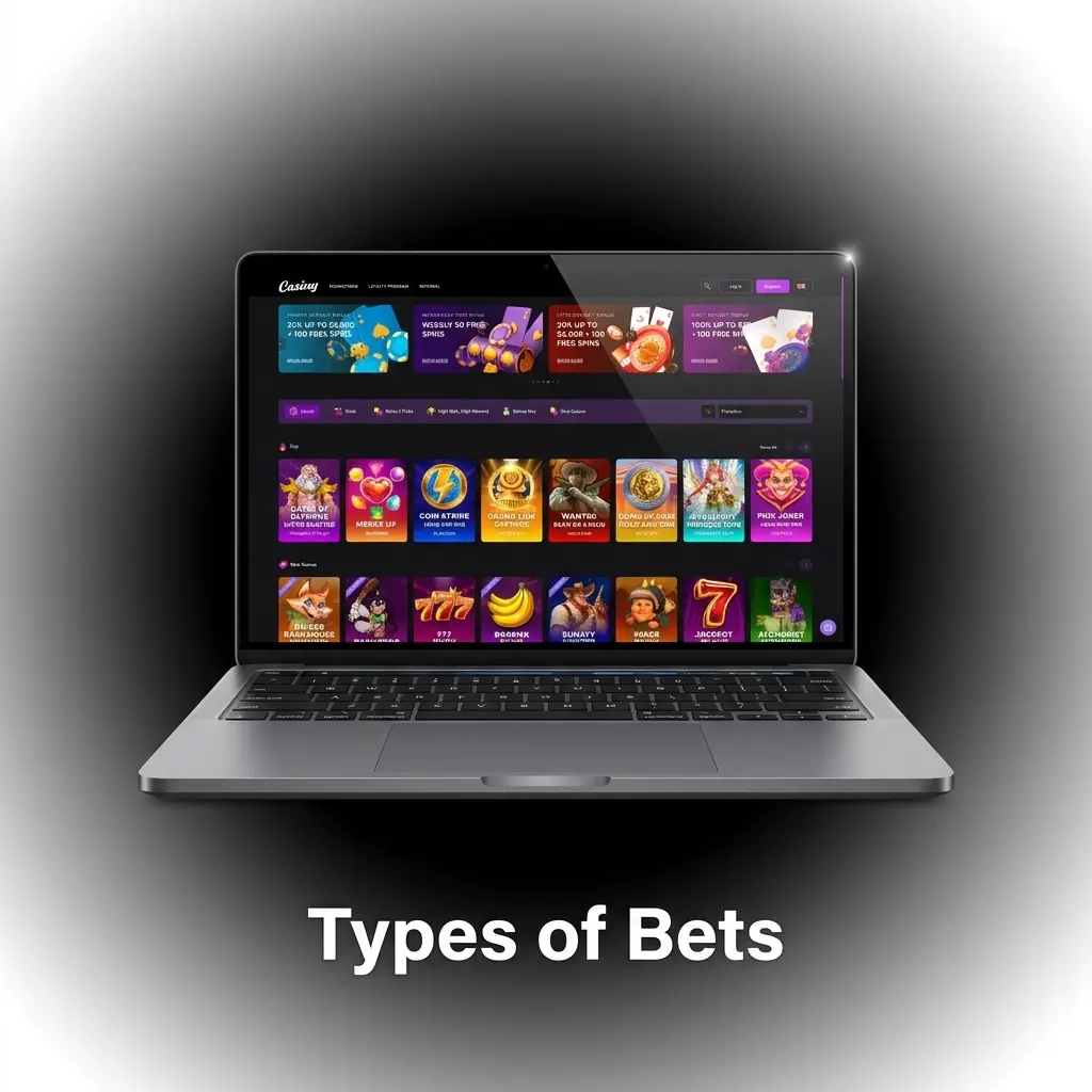 Betting slip showing single, system, and express bet types