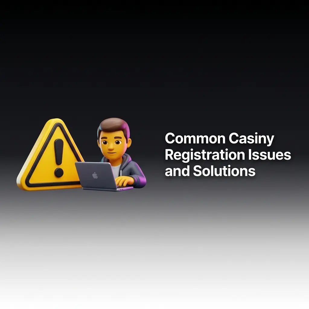 Player resolving a Casiny registration issue on a laptop