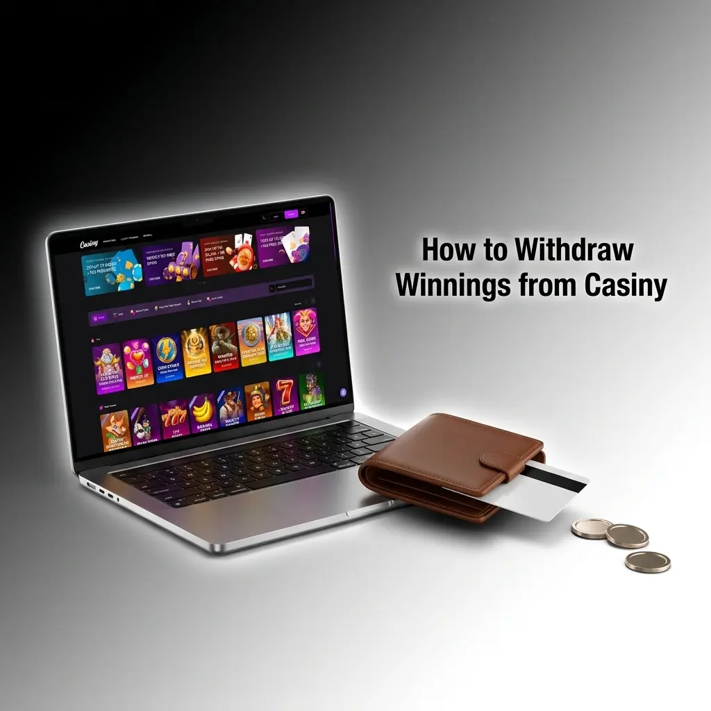 Casiny cashier withdrawal screen